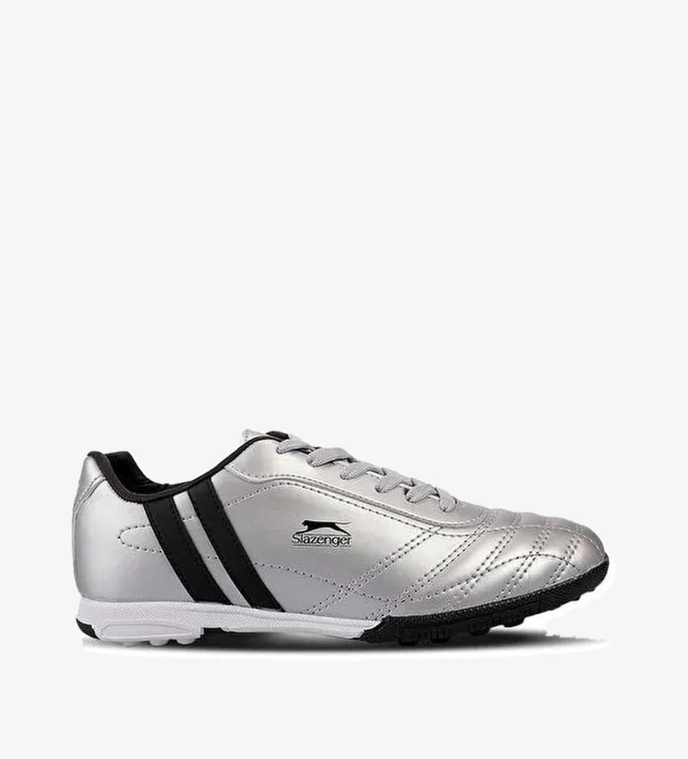 Slazenger HENRIK HS Erkek Çocuk Futbol Ayakkabı Gri / Siyah - Görsel 1