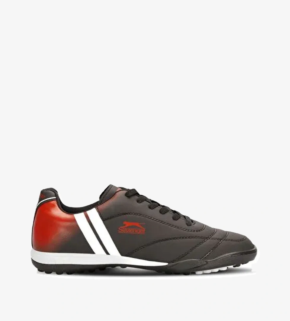 Slazenger MARK HS Erkek Çocuk Futbol Ayakkabı Siyah / Beyaz / Kırmızı