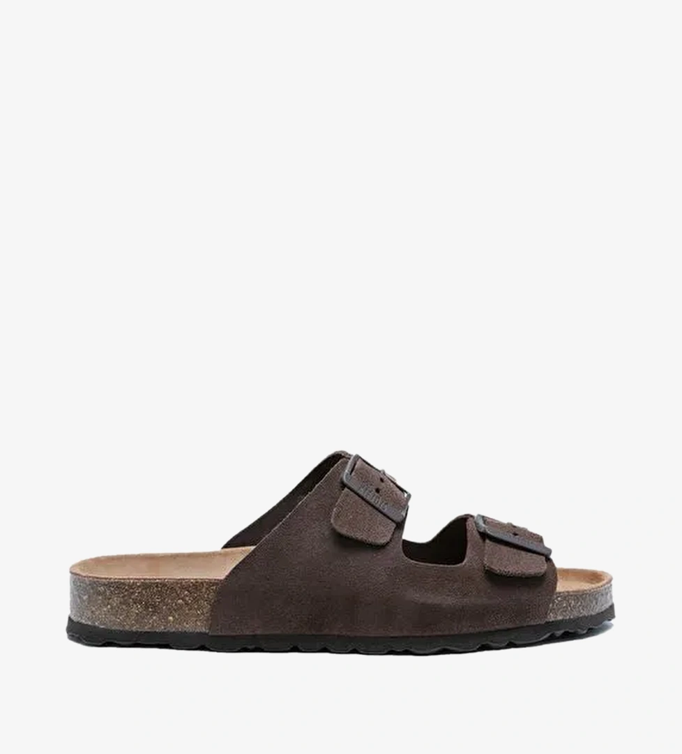 K14942 Kifidis Soft Step Erkek Çift Bantlı Mantar Terlik 41-46