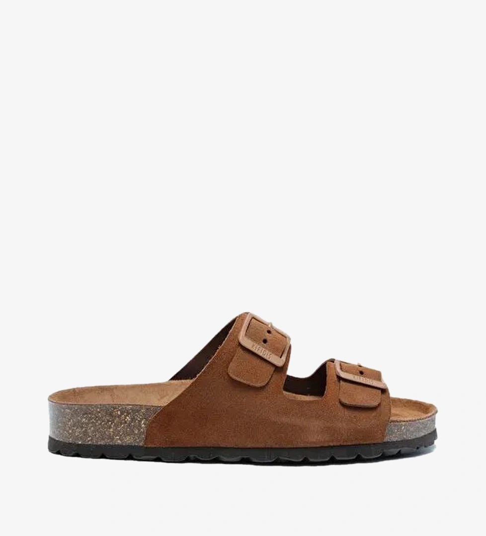 K14943 Kifidis Soft Step Kadın Çift Bantlı Mantar Terlik 36-41