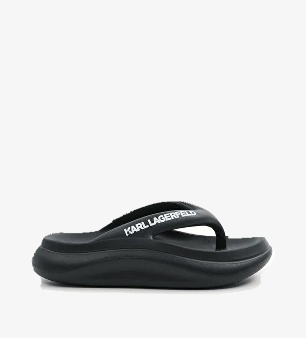 KARL LAGERFELD Siyah Kadın Terlik KL85025 - Görsel 1