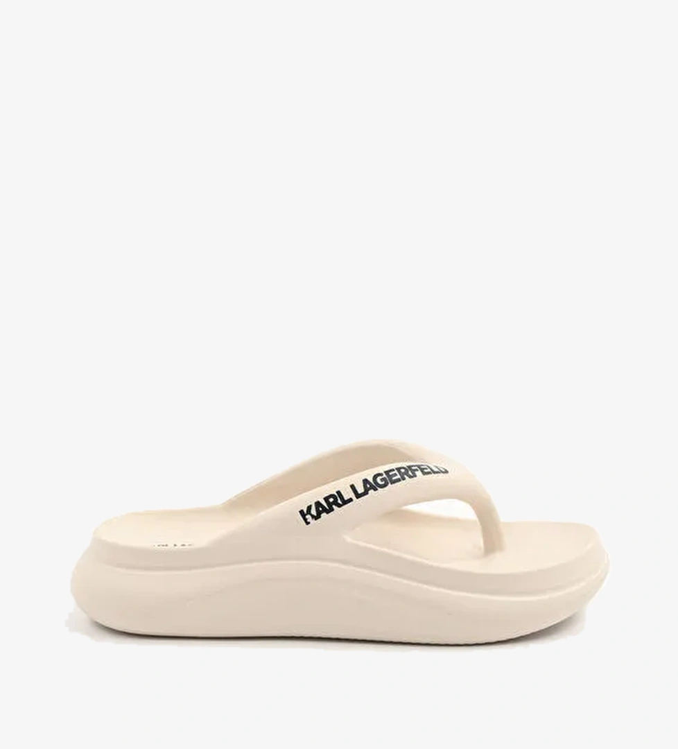 KARL LAGERFELD Ekru Kadın Terlik KL85025