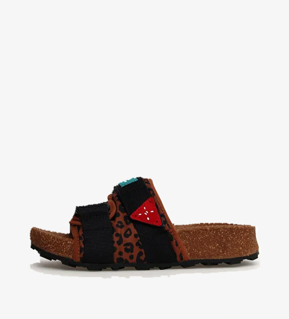 Flower Mountain Kahverengi Kadın Terlik 2018569011D33 - Görsel 1