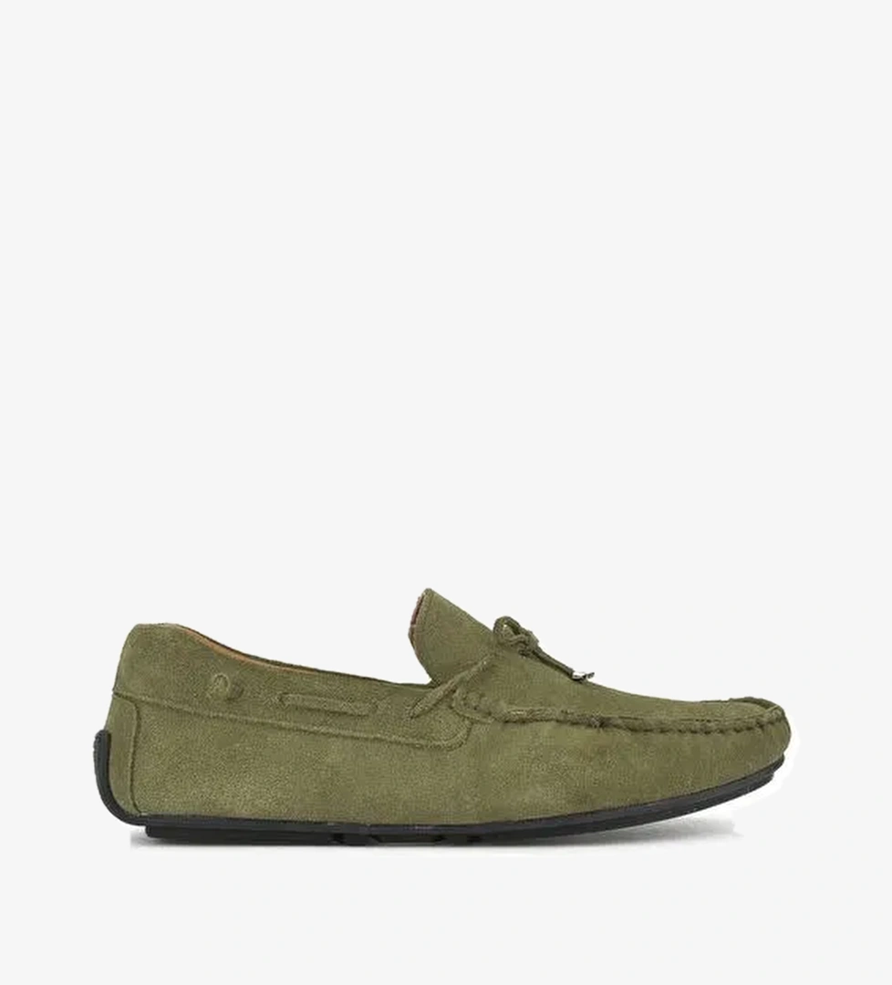 Ziya, Erkek Hakiki Deri Ayakkabı 1511007ZB012 Yeşil - Görsel 1