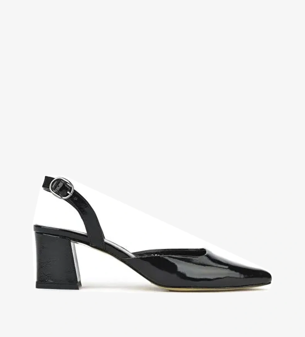 Ziya, Kadın Hakiki Deri Topuklu Ayakkabı 1511030Z2555 Siyah - Görsel 1