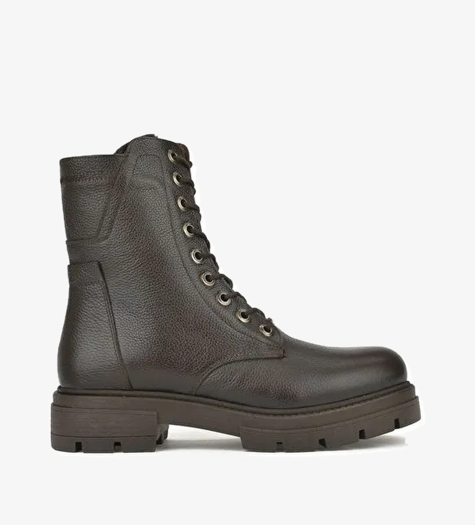 Ziya, Kadın Hakiki Deri Bot 15319Z66286 Kahve - Görsel 1