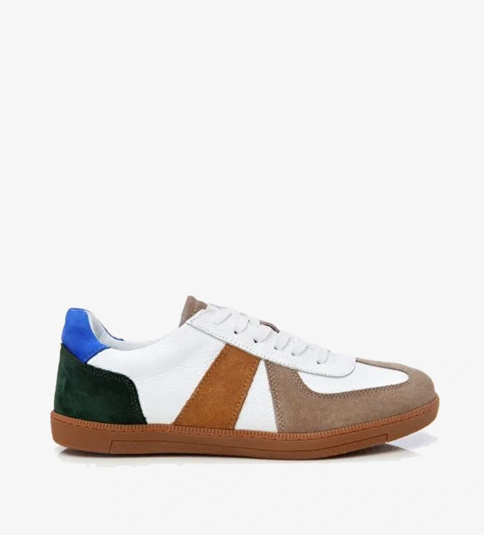 Erkek Süet Deri Vizon Spor Ayakkabı - Görsel 1