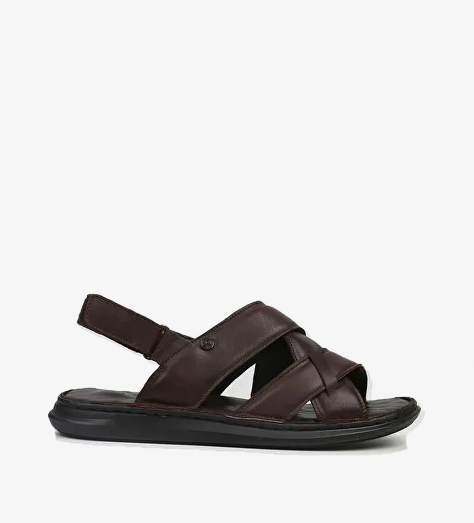 Pierre Cardin® | PC-5116-3892 Kahve-Erkek Sandalet - Görsel 1