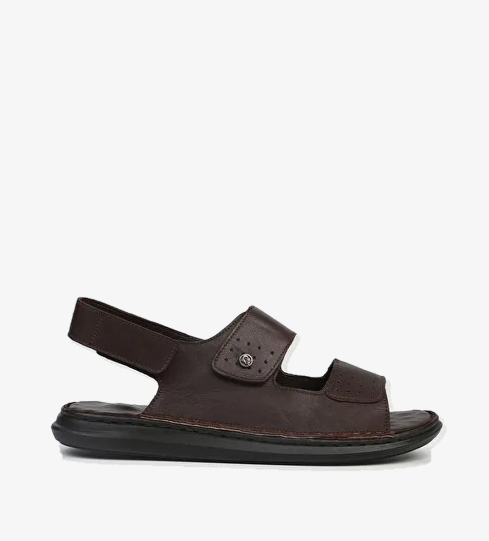 Pierre Cardin® | PC-5112-3892 Kahve-Erkek Sandalet - Görsel 1