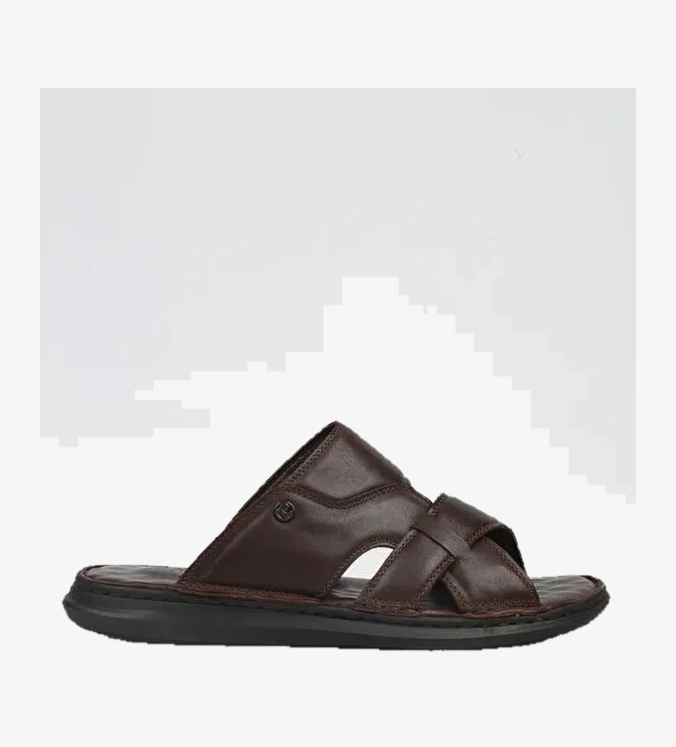 Pierre Cardin® | PC-5117-3892 Kahve-Erkek Terlik - Görsel 1