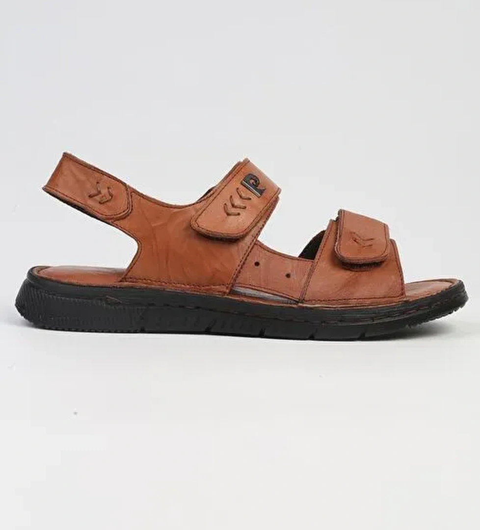 Pierre Cardin® | PC-7150 - 2115 Taba-Erkek Sandalet - Görsel 1