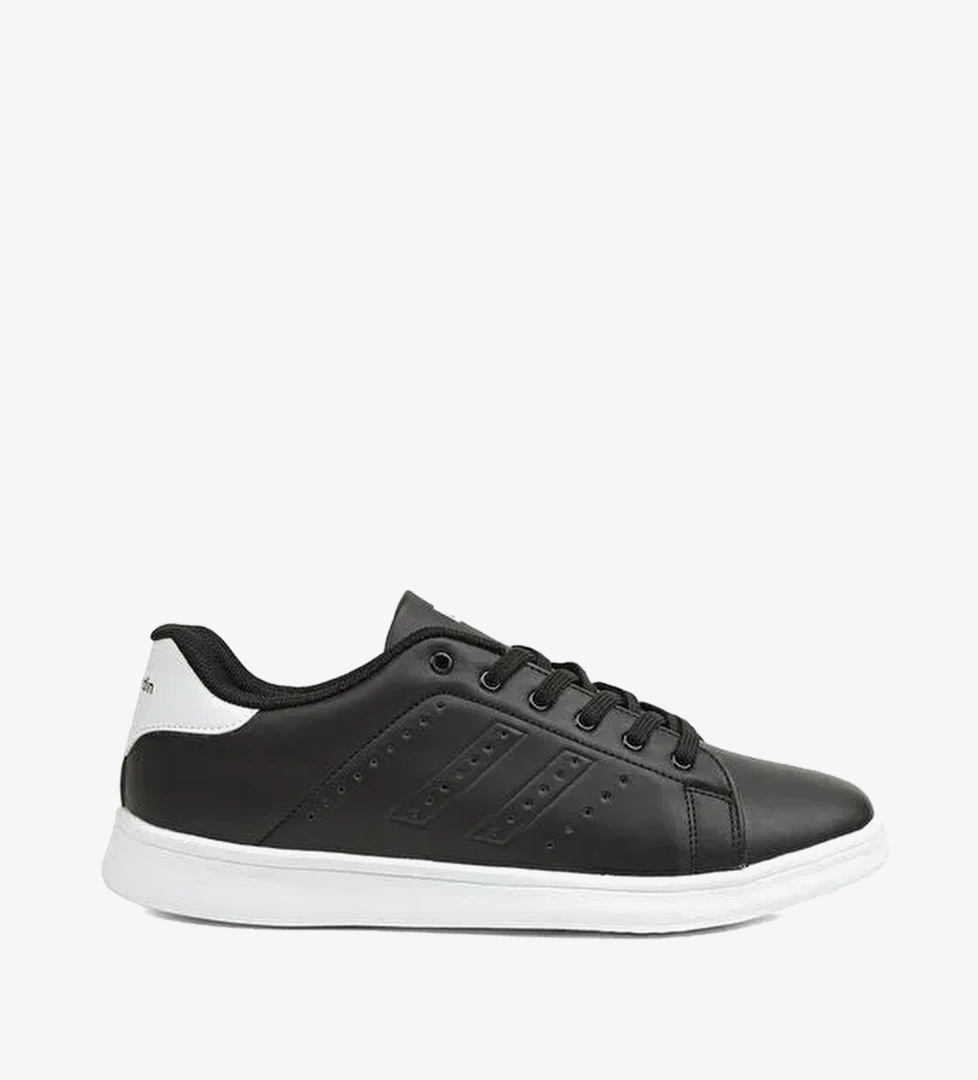Pierre Cardin® | PCS-10152 - 3319 Siyah Beyaz - Erkek Spor Ayakkabı