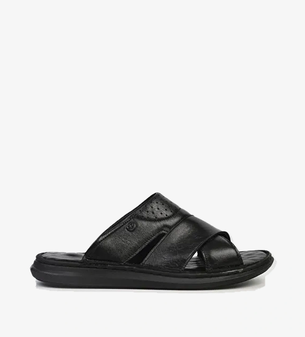 Pierre Cardin® | PC-5118-3892 Siyah-Erkek Terlik - Görsel 1