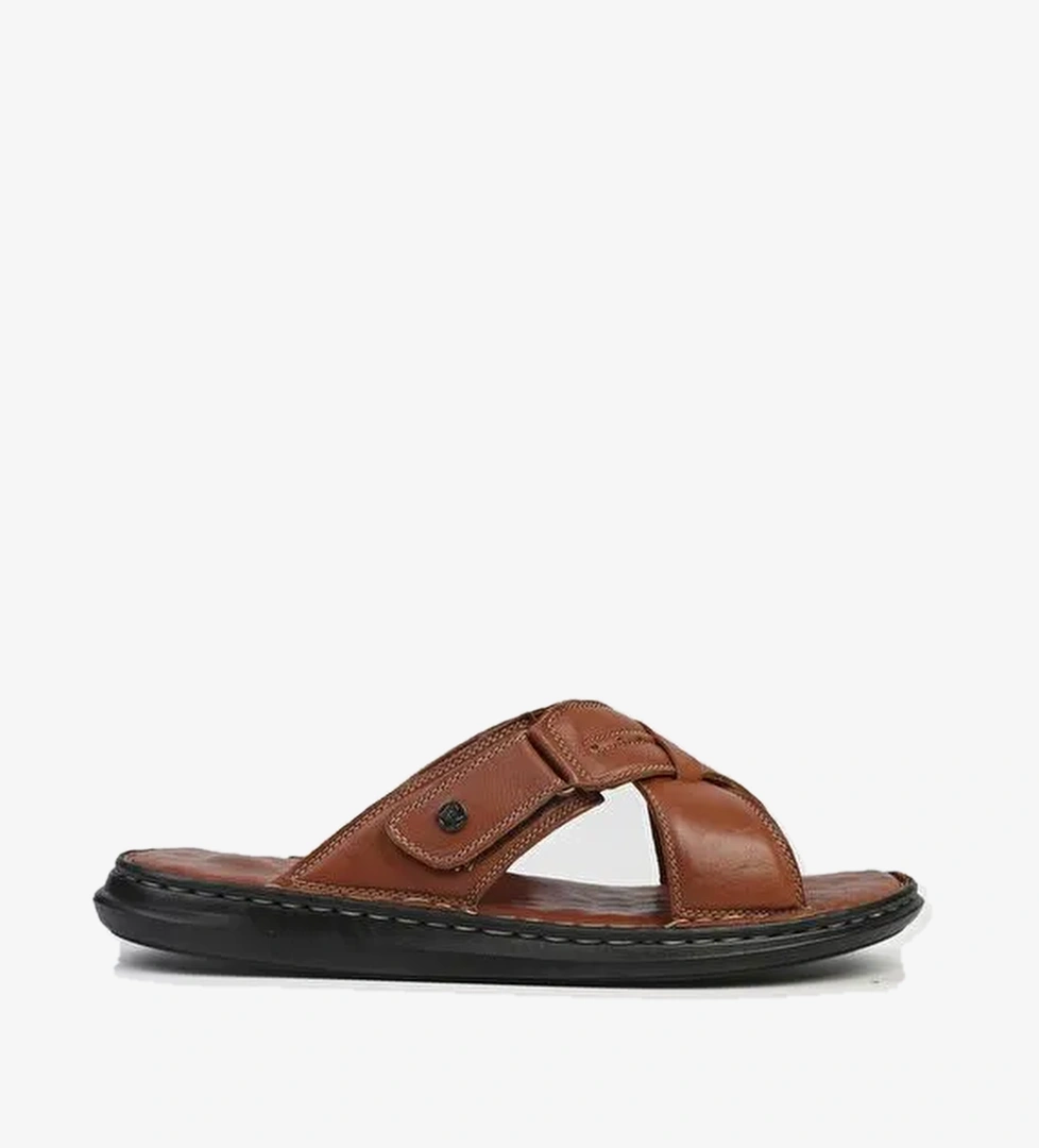 Pierre Cardin® | PC-5121-3892 Taba-Erkek Terlik - Görsel 1