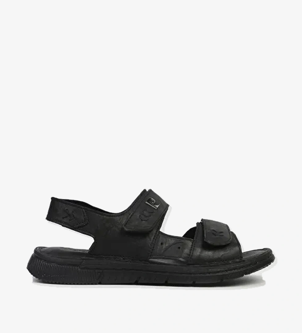 Pierre Cardin® | PC-7150 - 2115 Siyah-Erkek Sandalet - Görsel 1