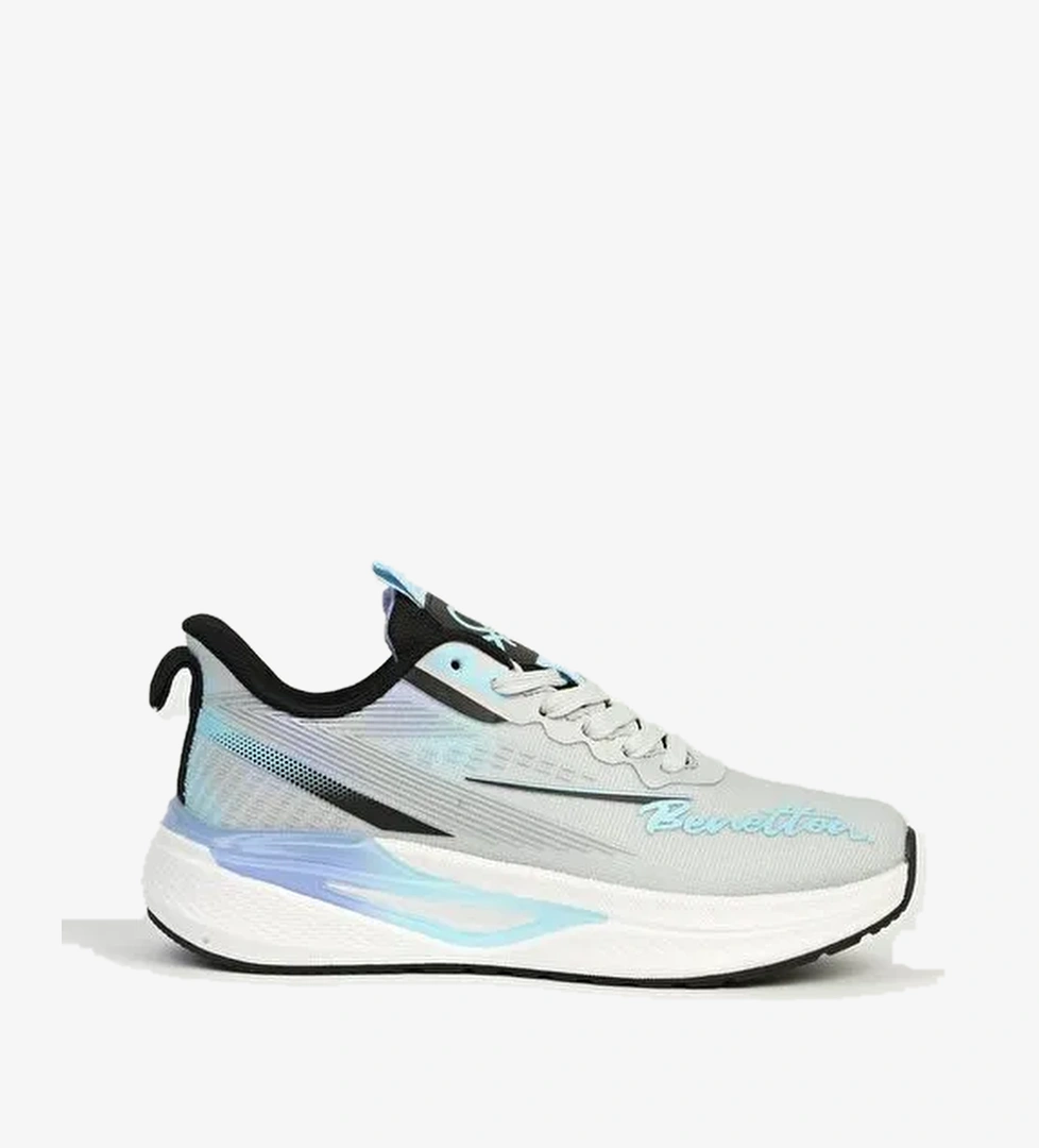 Benetton Gri Kadın Spor Ayakkabı İTHAL BNI-11496 - Görsel 1