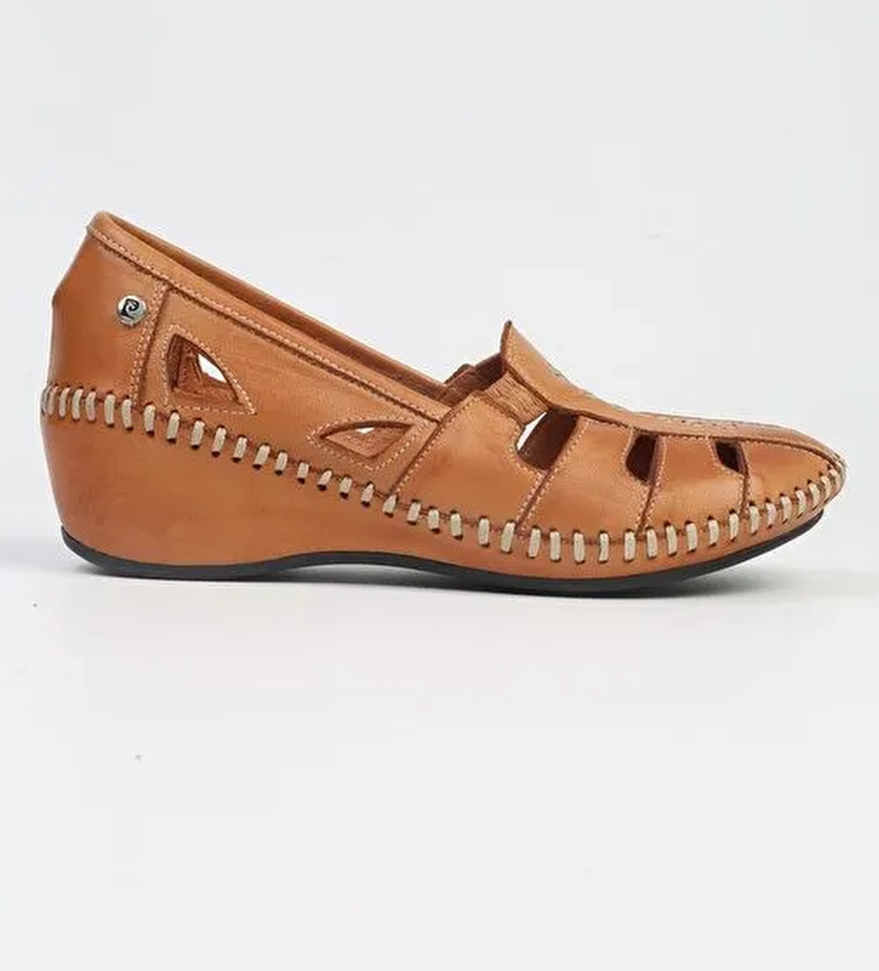 Pierre Cardin® | PC-53023- 3963 Taba-Kadın Topuklu Günlük Ayakkabı - Görsel 1