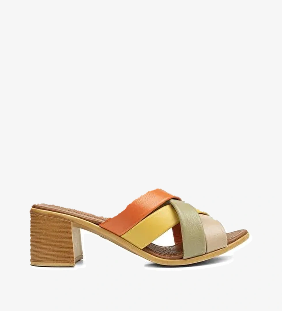 Pierre Cardin® | PC-7108 - 2162 Multi Color - Kadın Terlik - Görsel 1