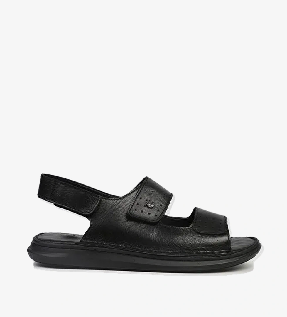 Pierre Cardin® | PC-5112-3892 Siyah-Erkek Sandalet - Görsel 1