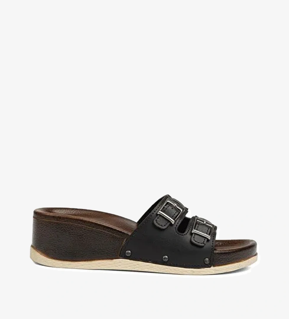 Pierre Cardin® | PC-7020-3485 Siyah - Kadın Terlik - Görsel 1