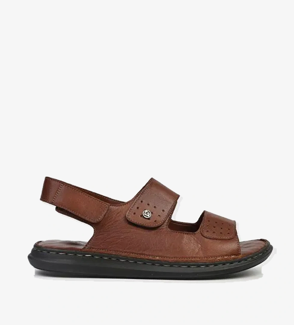 Pierre Cardin® | PC-5112-3892 Taba-Erkek Sandalet - Görsel 1