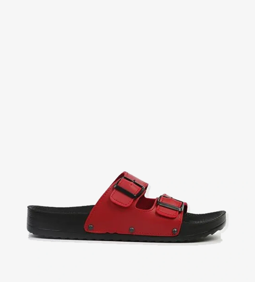 Pierre Cardin® |PC-7035-3485 Kırmızı -Kadın Terlik - Görsel 1