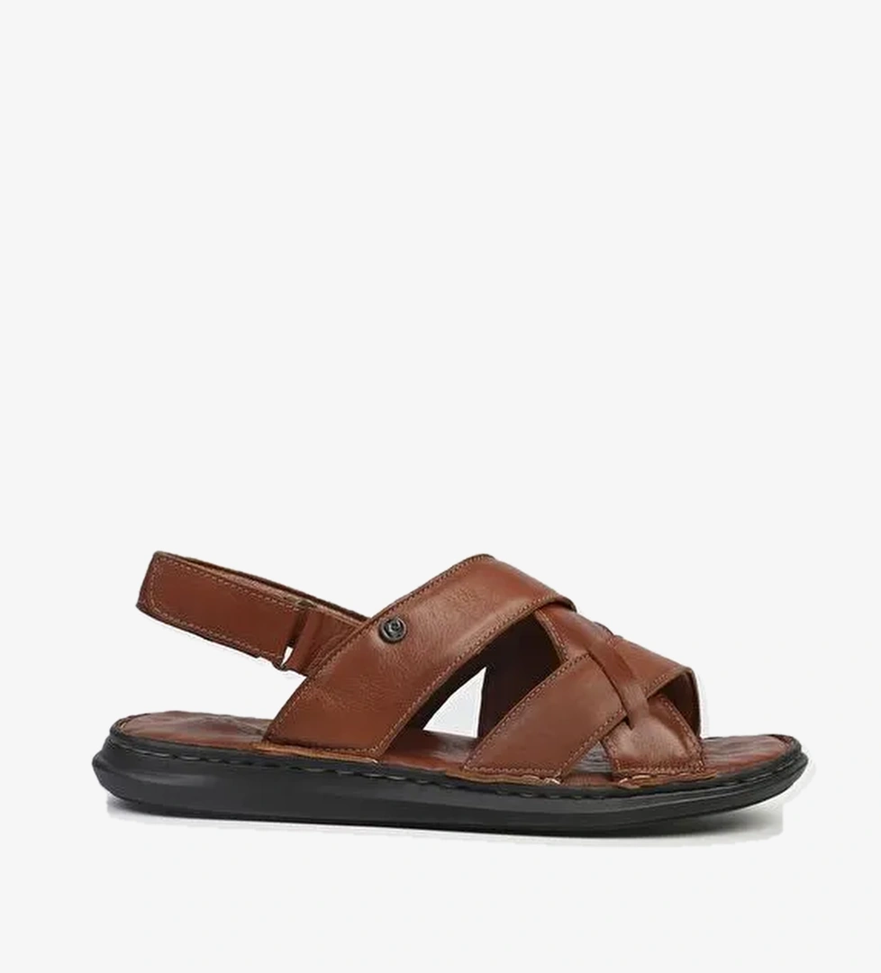 Pierre Cardin® | PC-5116-3892 Taba-Erkek Sandalet - Görsel 1