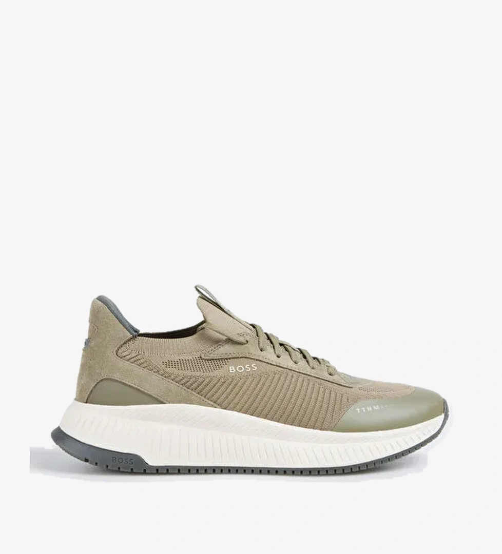 BOSS Yeşil Erkek Sneaker TTNM EVO - Görsel 1