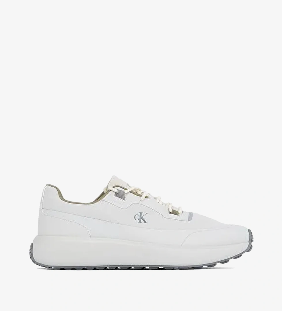 Calvin Klein Beyaz Gri Calvin Klein Athleisure Runner