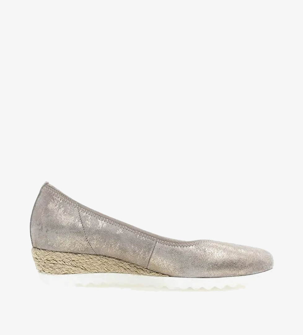 Gabor Platin Gabor Dolgu Espadril