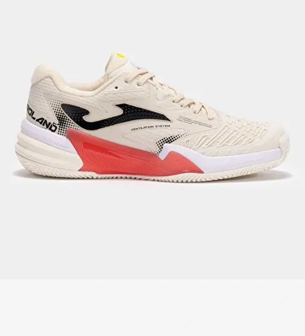 Joma Roland Erkek Bej Toprak Kort Tenis Ayakkabısı TROLS2525C - Görsel 1