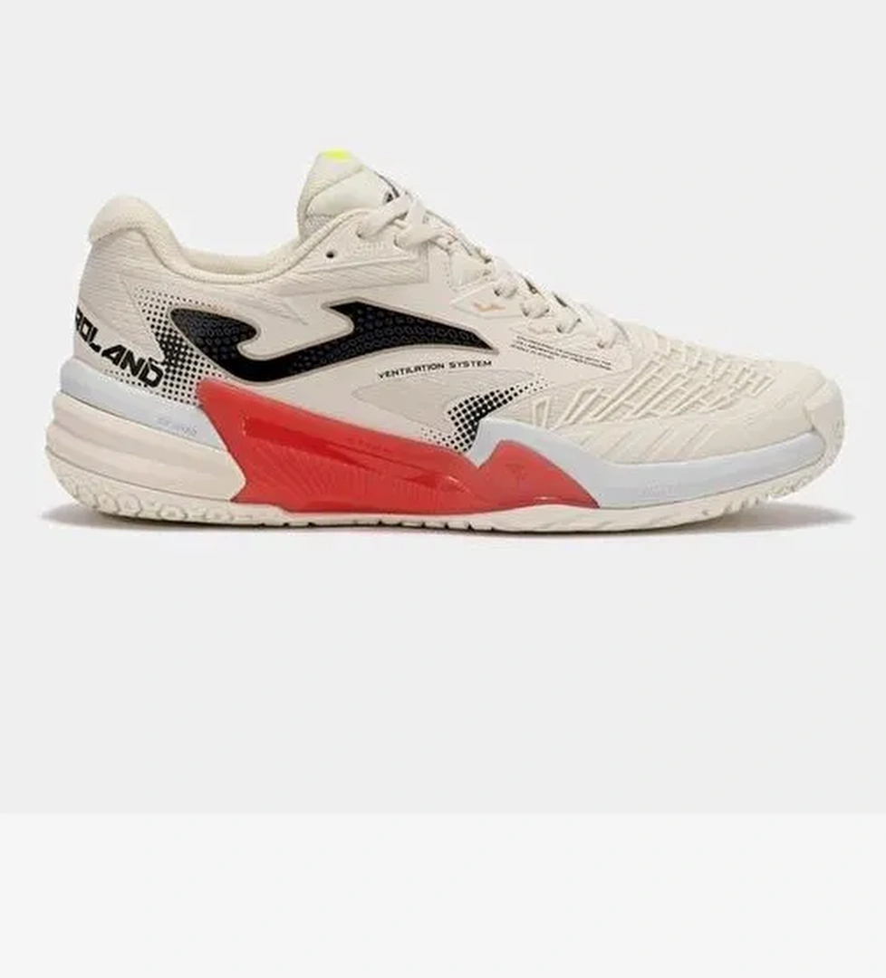 Joma Roland Erkek Bej Toprak & Sert Kort Tenis Ayakkabısı TROLS2525AC - Görsel 1