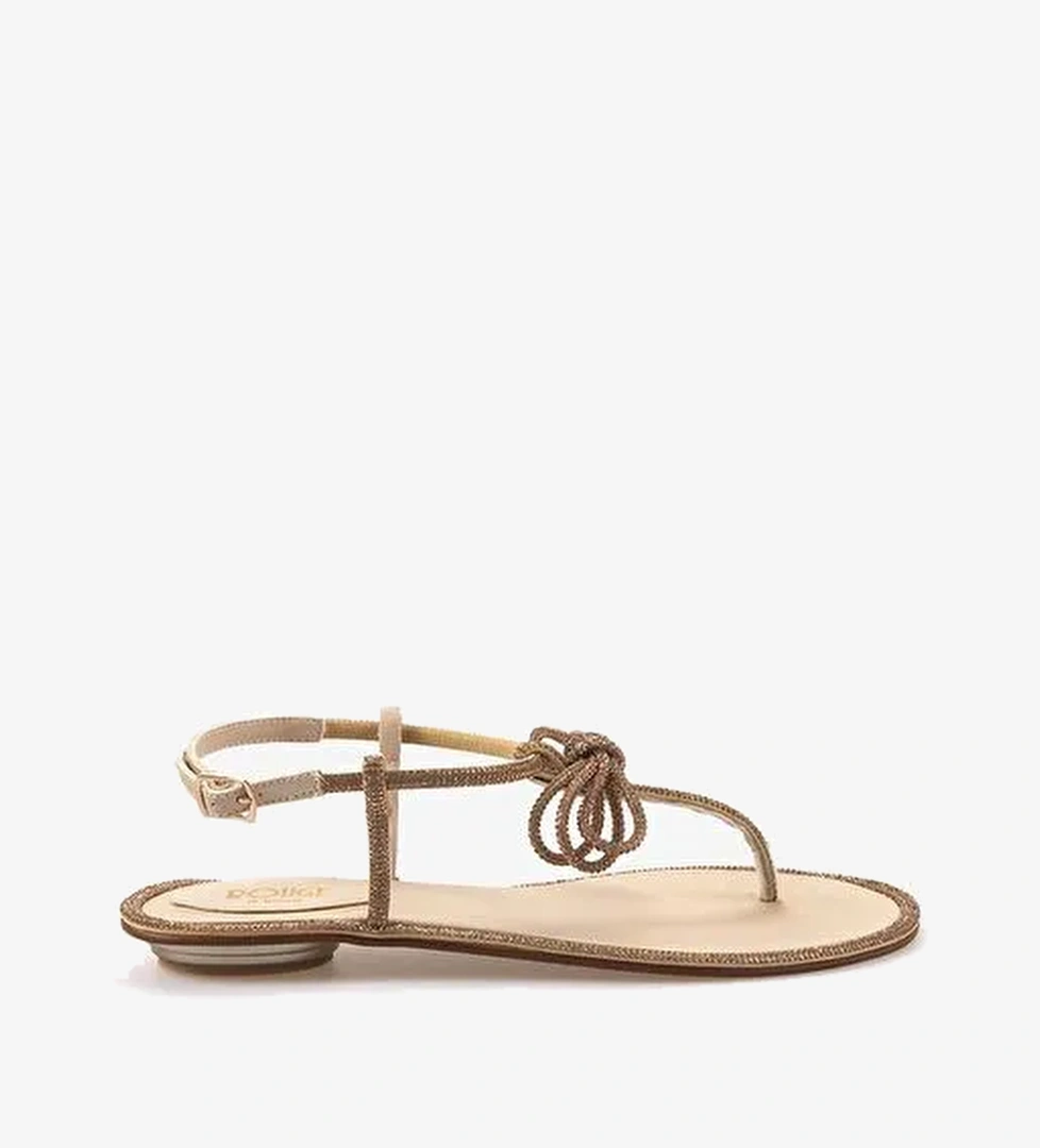 Rouge Kadın Taşlı Sandalet R1-4 - Görsel 1