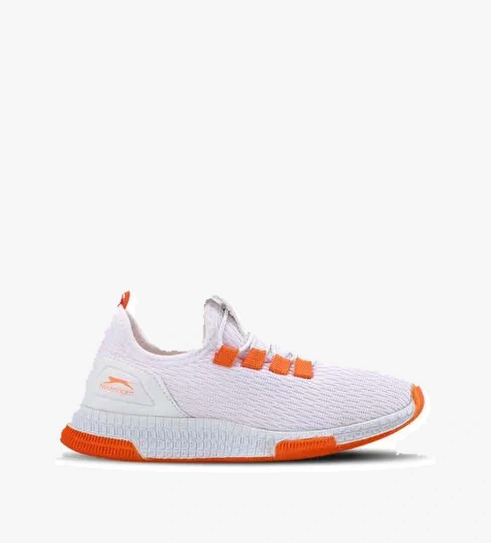 Slazenger ABENA I Kız Çocuk Sneaker Ayakkabı Beyaz / Turuncu - Görsel 1