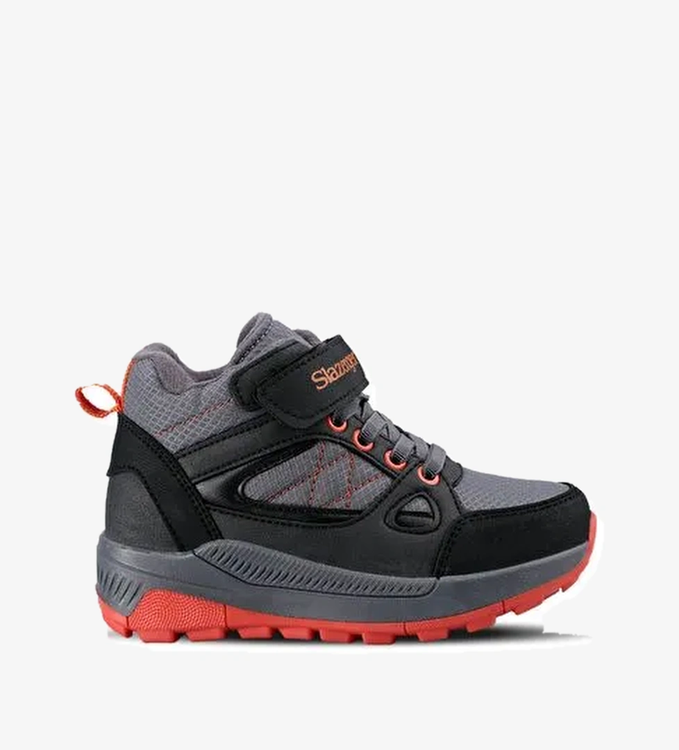 Slazenger KESHA Unisex Çocuk Bot Koyu Gri - Görsel 1