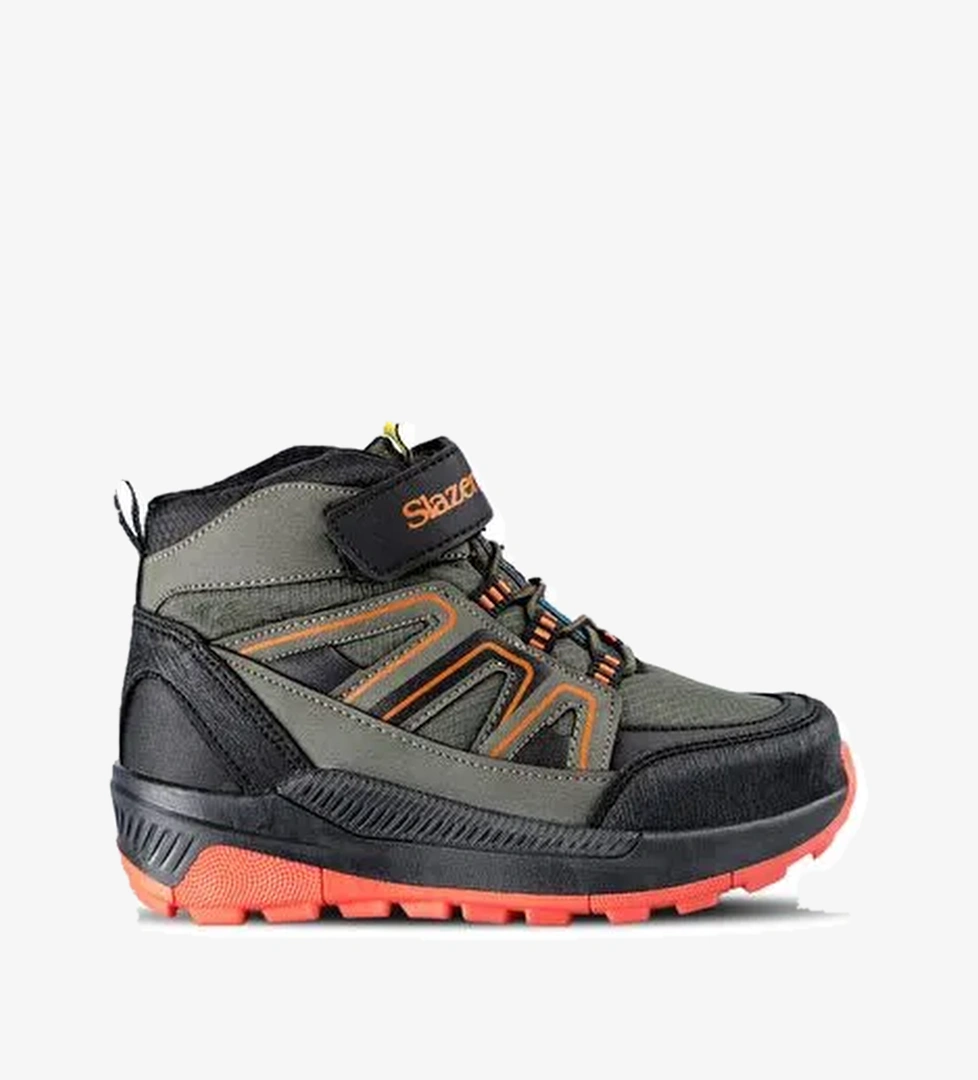 Slazenger KEPHAS IN Erkek Çocuk Bot Haki / Siyah - Görsel 1