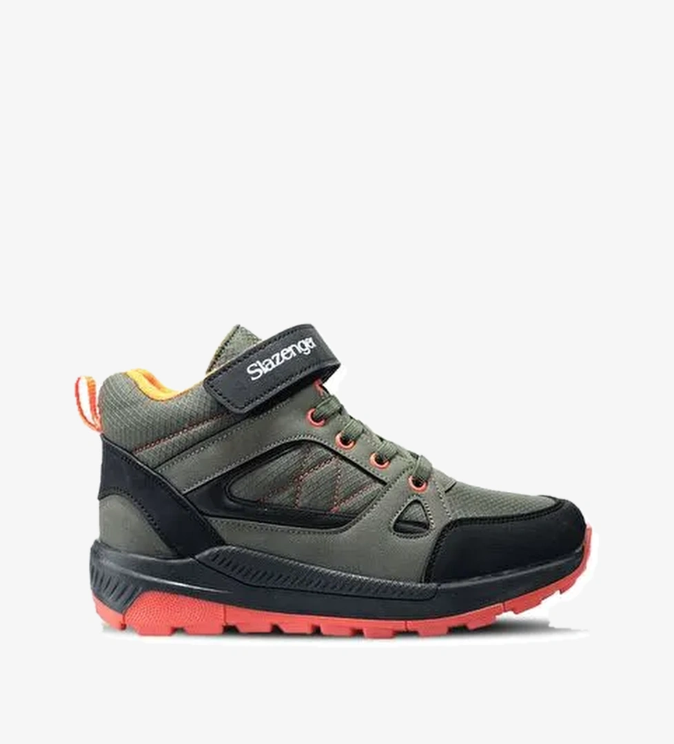 Slazenger KESHA Unisex Çocuk Bot Haki / Siyah - Görsel 1