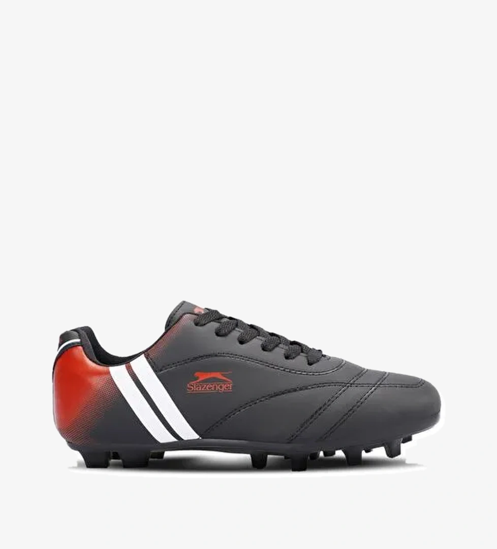 Slazenger MARK KRP Erkek Çocuk Futbol Ayakkabı Siyah / Beyaz / Kırmızı - Görsel 1
