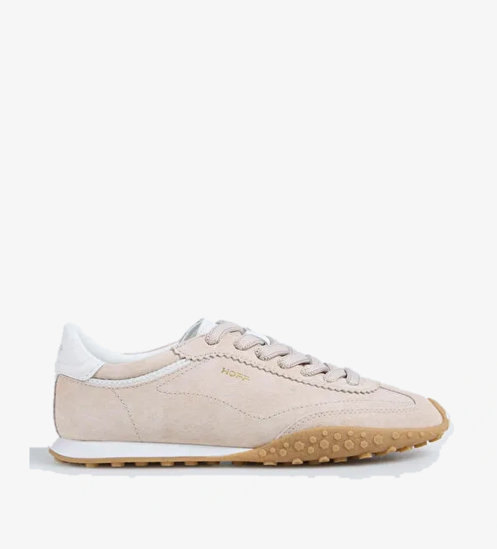 Hoff Bej Kadın Deri Sneaker 12510009 - Görsel 1