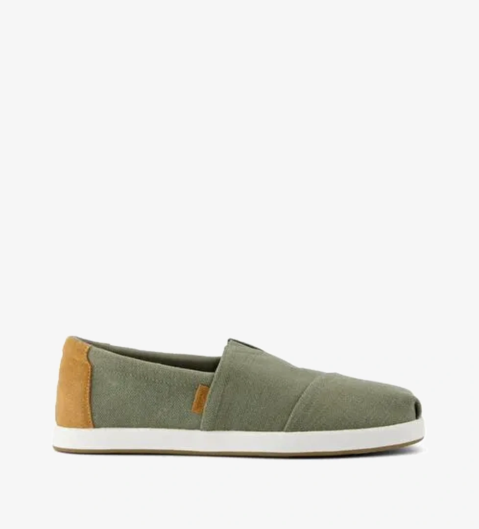 Toms Erkek Espadril / Keten 10021898 10021895 Toms Gri Alp FWD Almond Herringbone Canvas Boyner'de! Gri - 1. görsel
