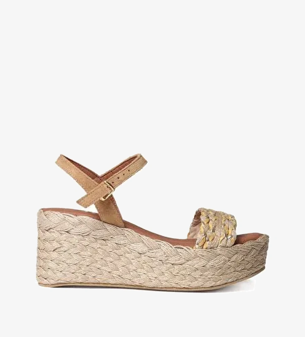 Kadın Sandalet Rosalia Toni Pons Natural - Görsel 1