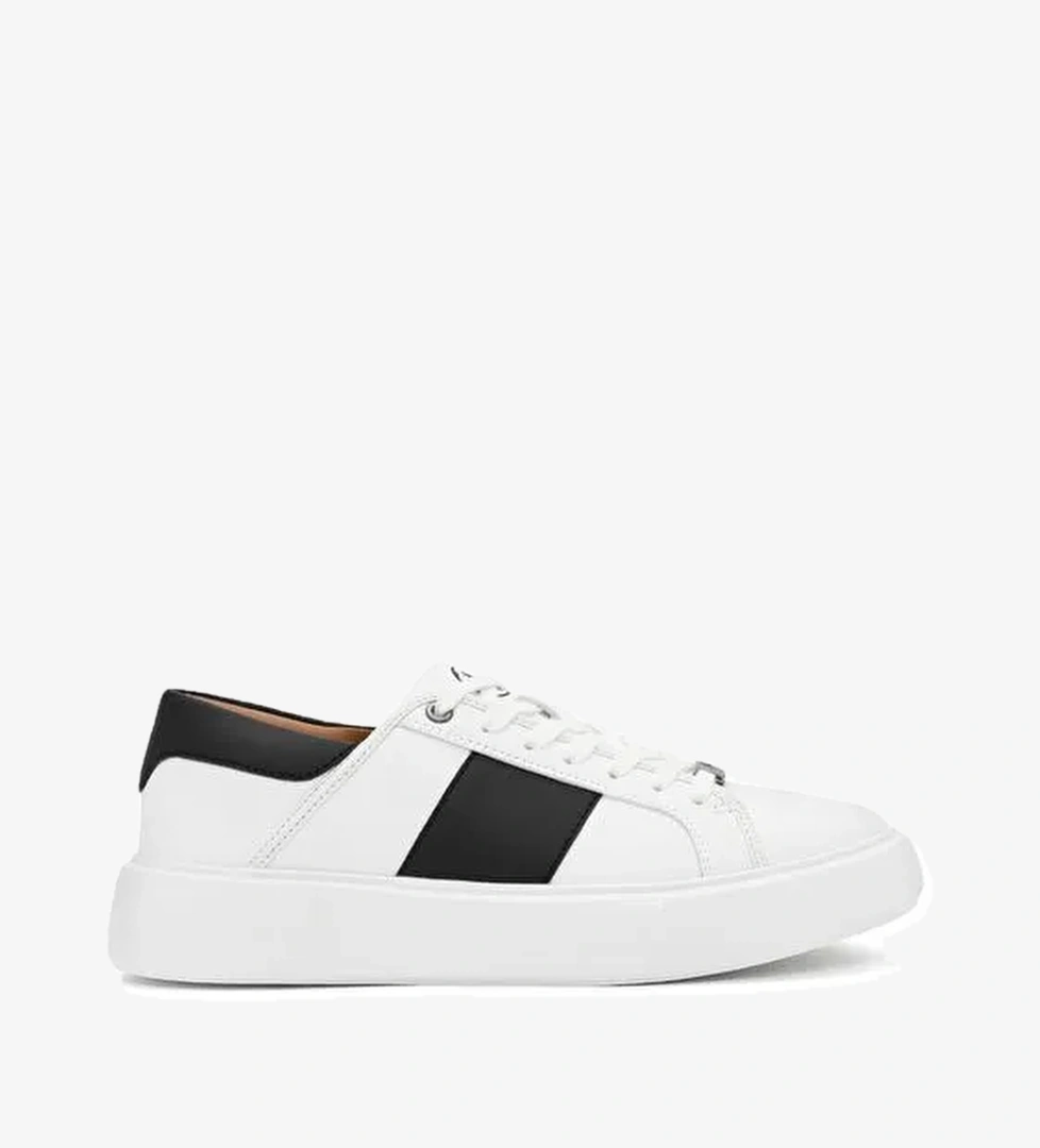 ACBC x Derimod Erkek Beyaz Bağcıklı Sneaker 25SFD780018 - Görsel 1