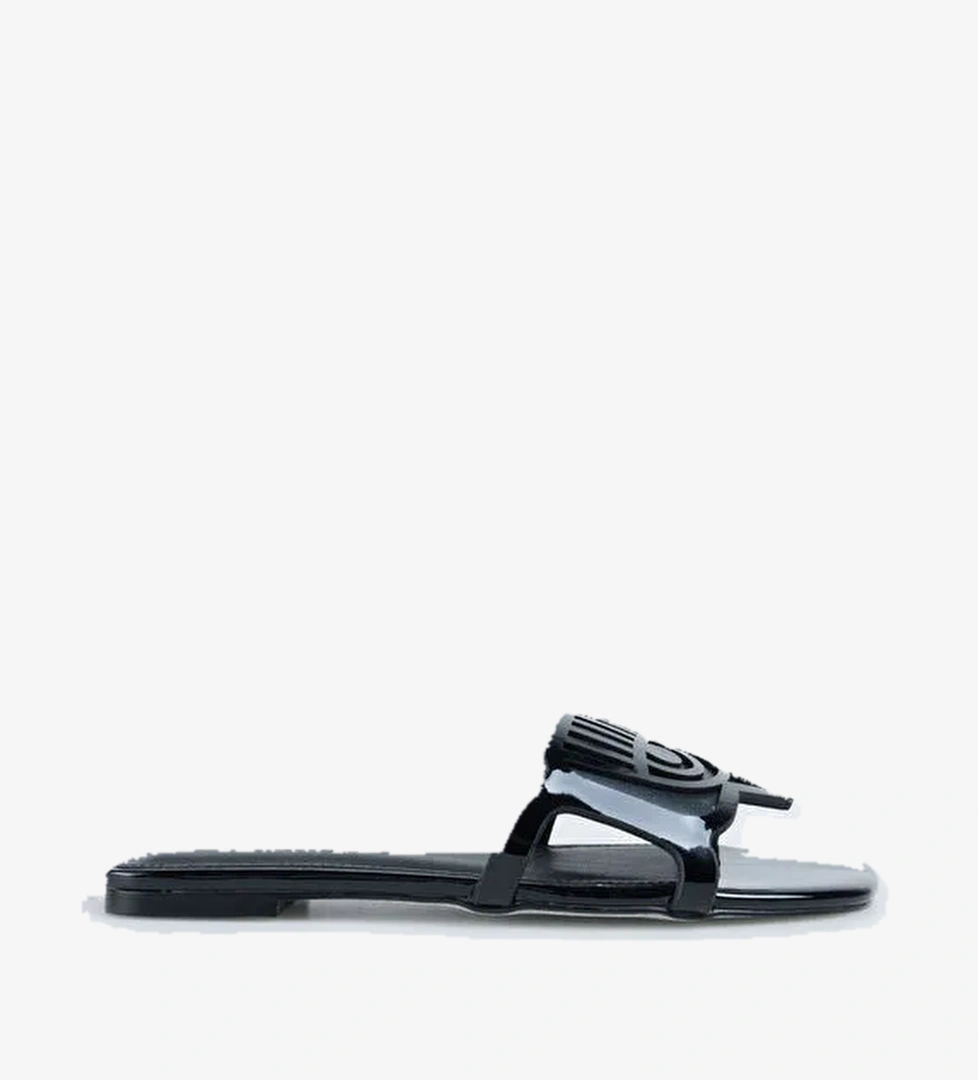 Chiara Ferragni Siyah Kadın Terlik CF3531_001 - Görsel 1