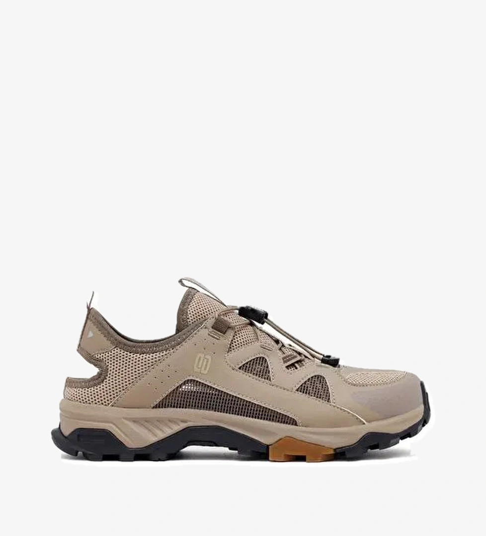 Erkek Bej Deri Casual Ayakkabı 25SFD695614 - Görsel 1