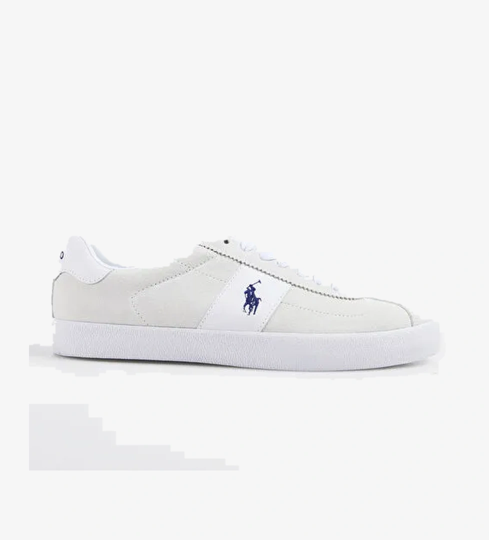 Polo Ralph Lauren Beyaz Erkek Deri Sneaker Court Vlc Pp