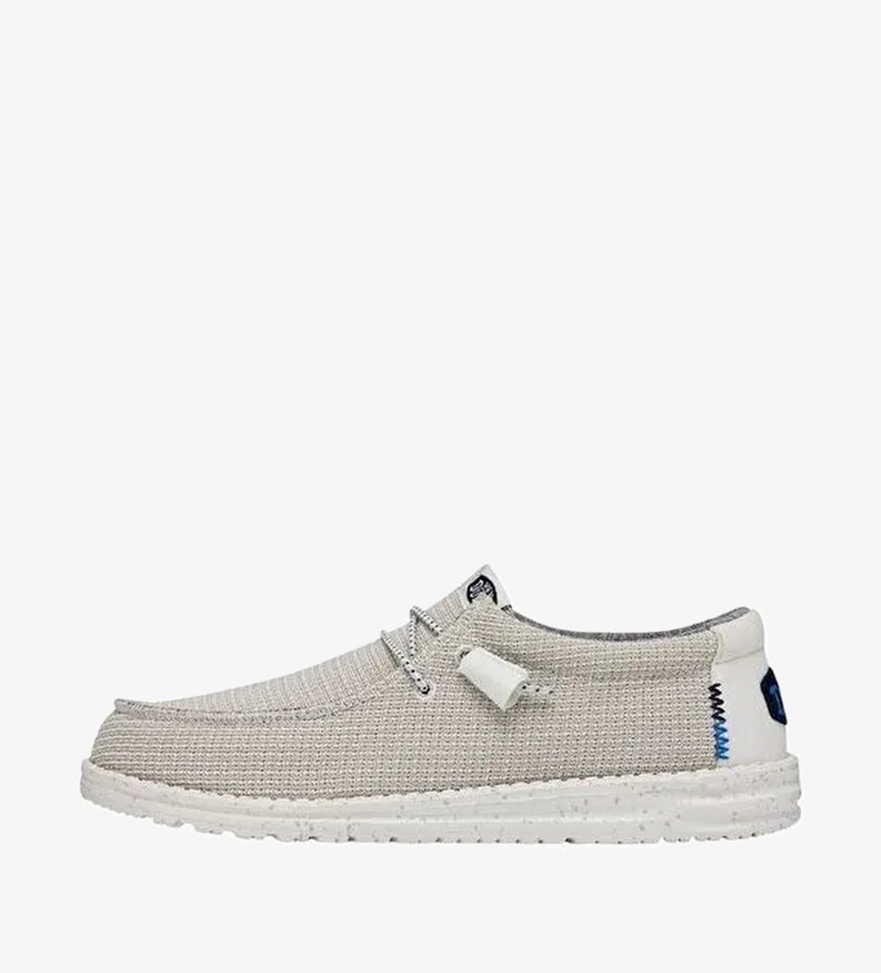 Erkek Sneaker ( Günlük) HD.40403 Hey Dude Wally Sport Mesh 100 White - Görsel 1