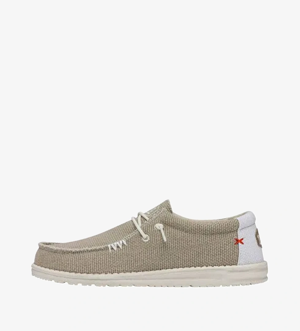 Erkek Sneaker ( Günlük) HD.40003 Hey Dude Wally Braided 1LB Off White - Görsel 1