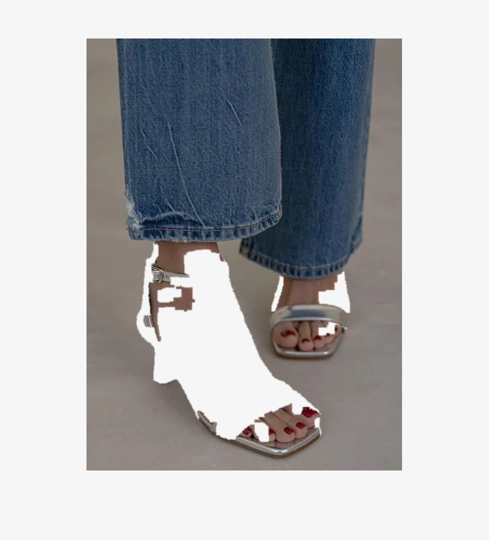 Waylon Lame Topuklu Ayakkabı - Görsel 1