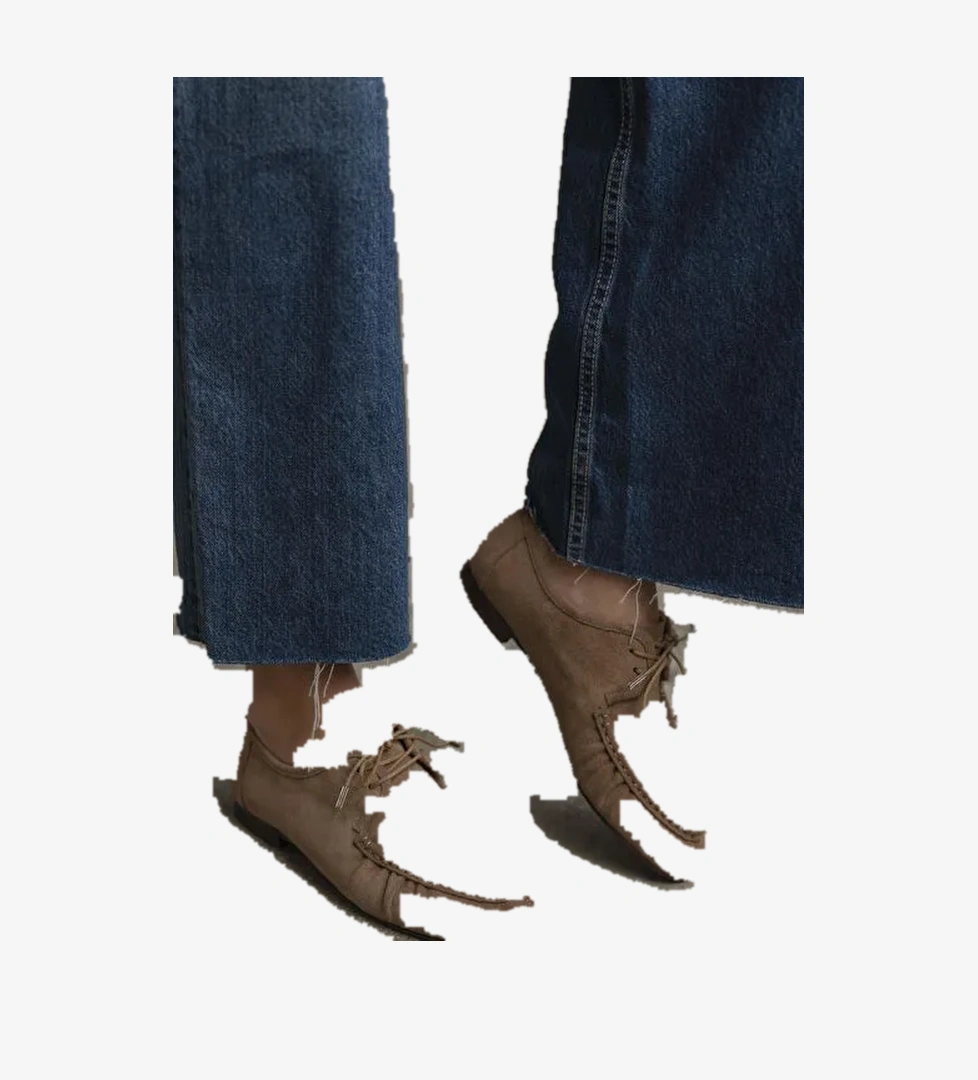 Carter Camel Süet Hakiki Deri Makosen Ayakkabı - Görsel 1