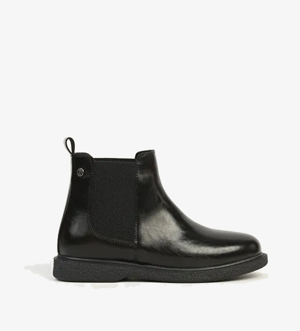 Pierre Cardin Siyah Parlak Kadın Bot PC-54116 - Görsel 1